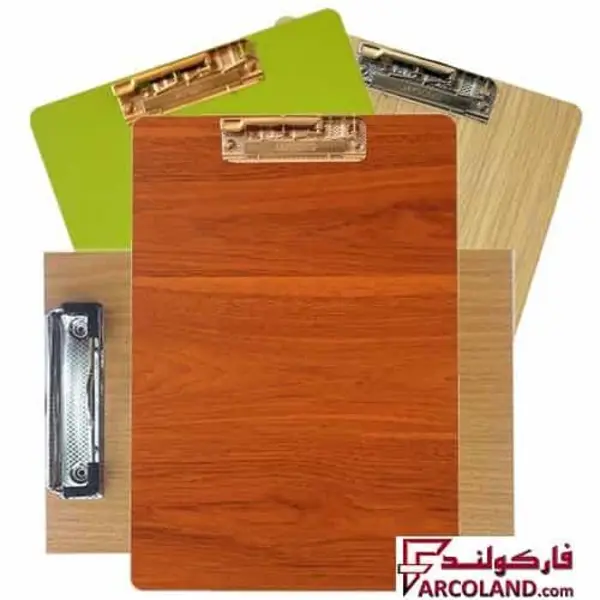 تخته شاسی چوبی سفید سایز A4