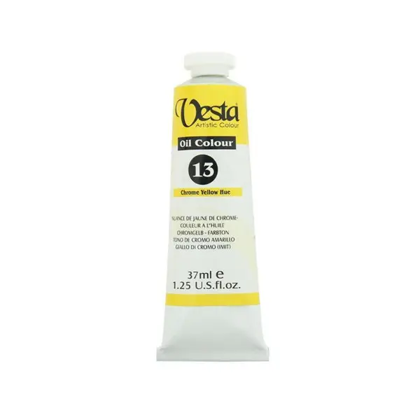 رنگ روغن وستا Chrome Yellow Hue 13 حجم 37 میل