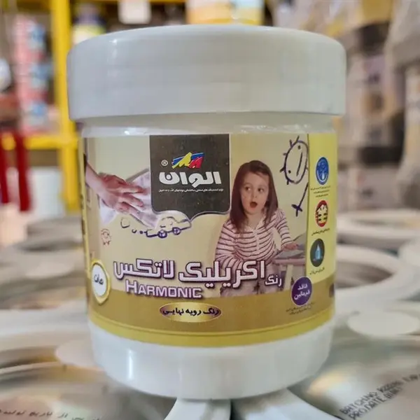 رنگ اکریلیک الوان مدل مات حجم 250 میلی لیتر