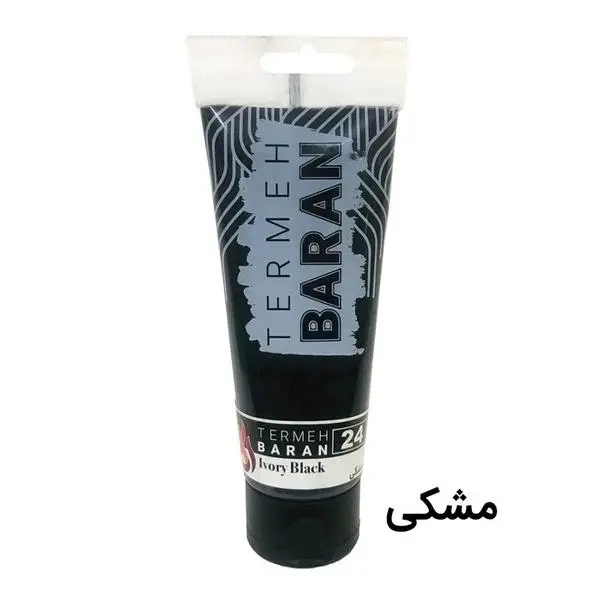 رنگ اکریلیک ترمه باران مدل Ivory 24 حجم 75 میلی لیتر