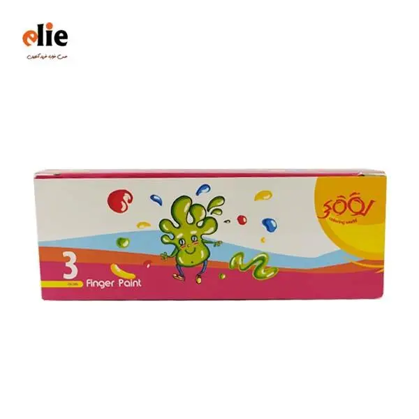 رنگ انگشتی 3 رنگ لوکی