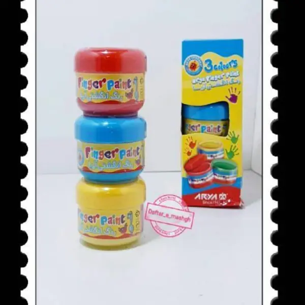رنگ انگشتی 3 رنگ
