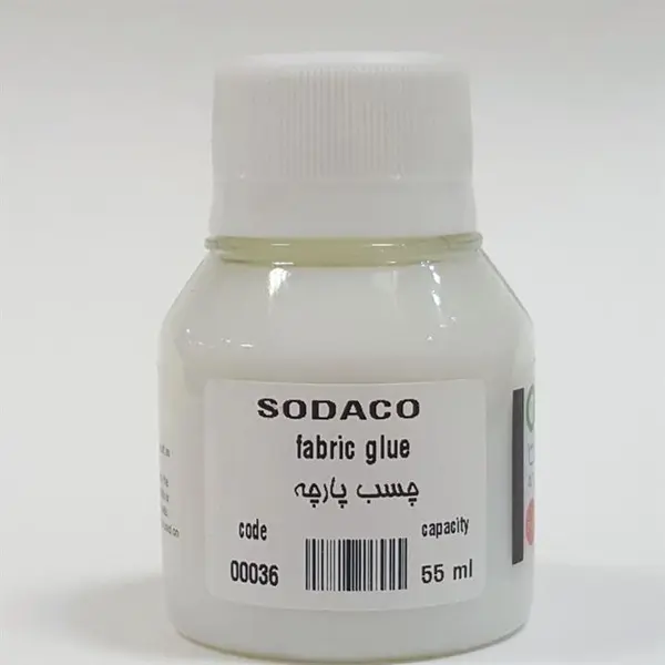 مدیوم رنگ پارچه 55 میل چسب پارچه کد 0036 textile glue medium