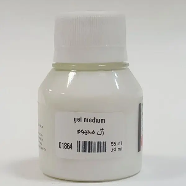 مدیوم رنگ پارچه 55 میل ژل کدtextil egel medium1864