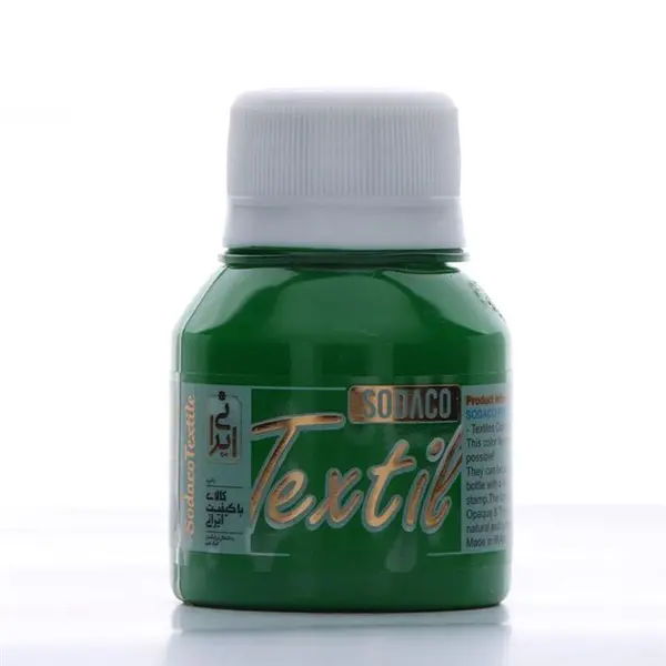 رنگ پارچه ترنسپرنت سوداکو 55 میل سبز روشن کد textile LIGHT GREEN2811