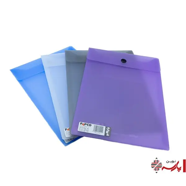 پاکت دکمه دار پاپکو مدل ارکید کد B5-121