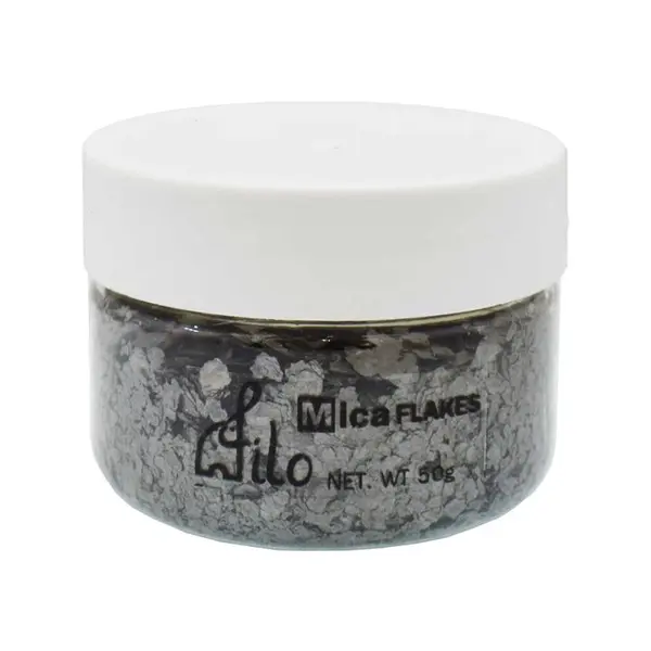 پودر اکلیل فیلو مدل MICA FLAKES حجم 50 میلی لیتر
