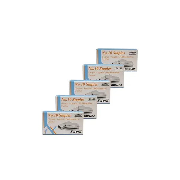 سوزن منگنه کی دبلیو تریو سایز  10 - بسته 5000 عددی