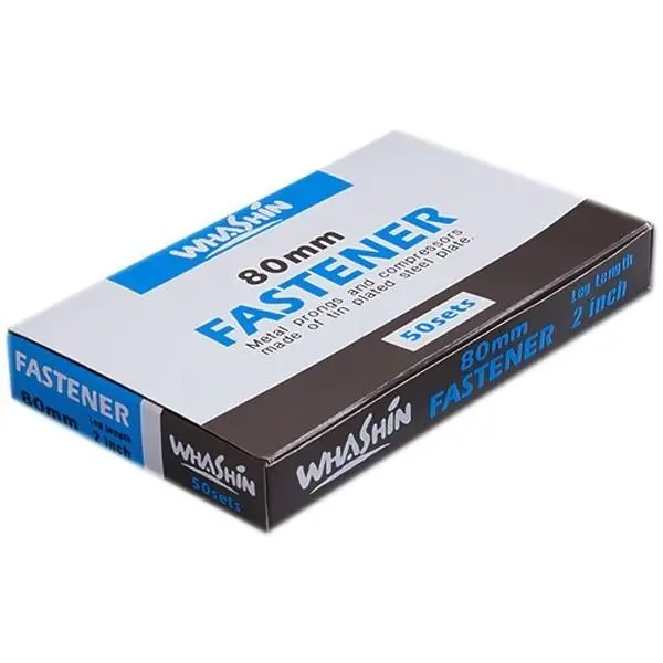 گیره پوشه واشین - بسته 50 عددی Whashin Folder Clip -Pack of 50