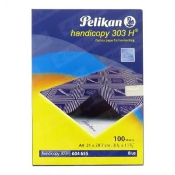 کاربن آبی A4 بسته 100 عددی پلیکان