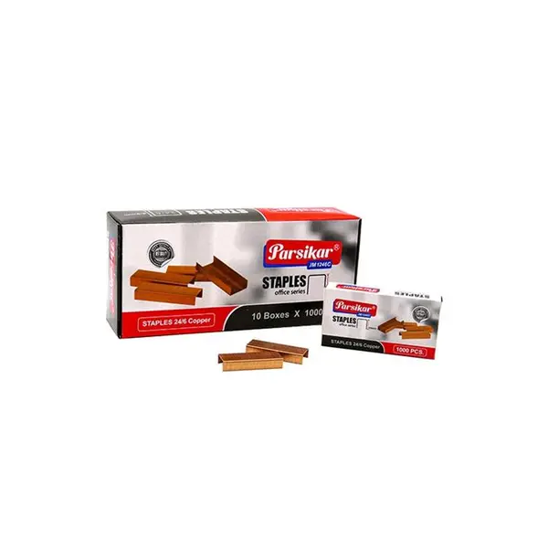 سوزن منگنه پارسیکار کد JM1246C سایز 24.6 بسته 1000 عددی