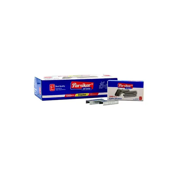 سوزن منگنه پارسیکار کد JM1246C سایز 24.6 بسته 1000 عددی