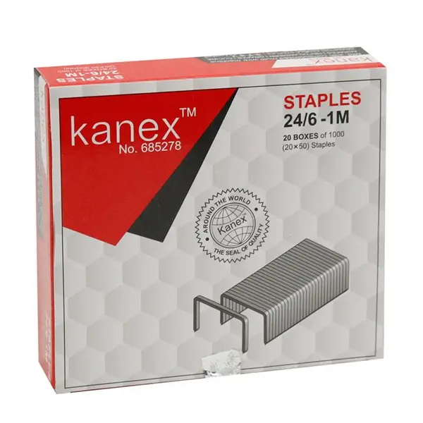 سوزن منگنه کانکس ۶۸۵۲۷۸ Kanex سایز ۲۴/۶ باکس ۲۰ عددی