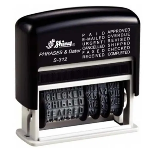 مهر تاریخ زن شاینی مدل S-312