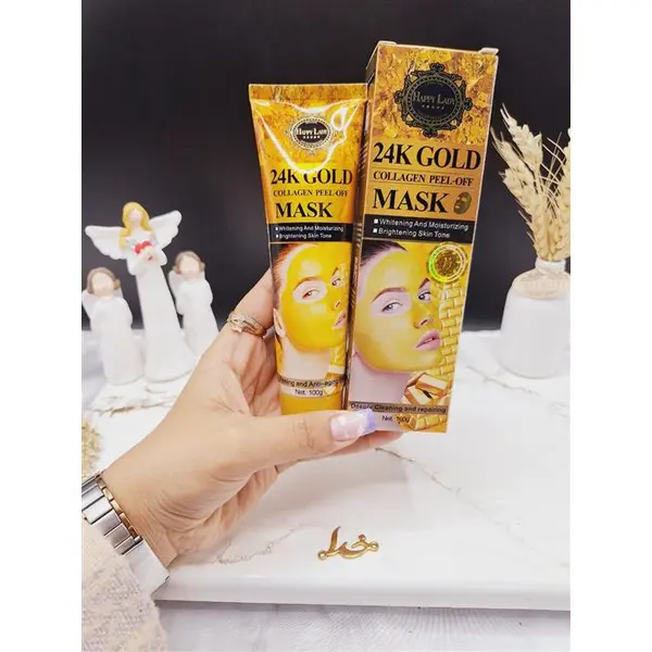 بلک ماسک تیوپی طلا 24K GOLD هپی لیدی HAPPY LADY  کد HL_351