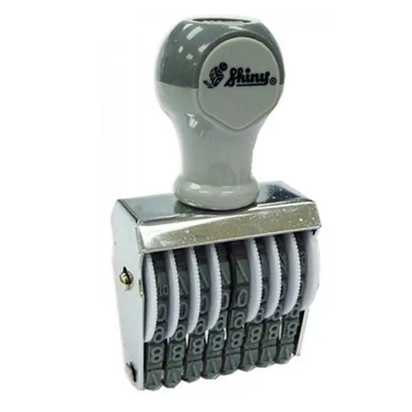 مهر شماره زن شاینی مدل N-38