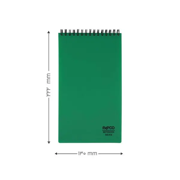 دفترچه یادداشت 80 برگ پاپکو مدل NB-614