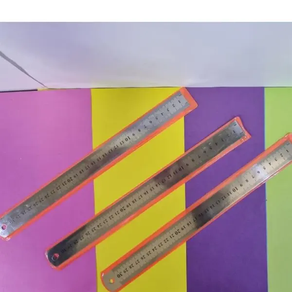 خط کش فلزی 30 CM کرونا