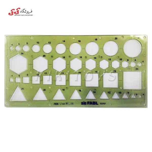 شابلون اشکال هندسی فابل کد FB414
