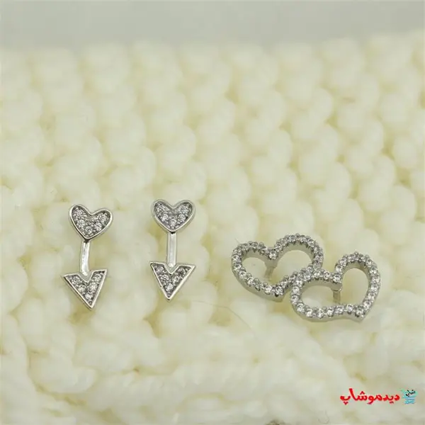 گوشواره قلبی ژوپینگ - 2