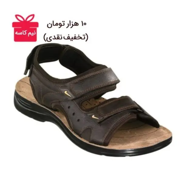 صندل مردانه شهپر مدل مهرام 101 کد B5151 - 2