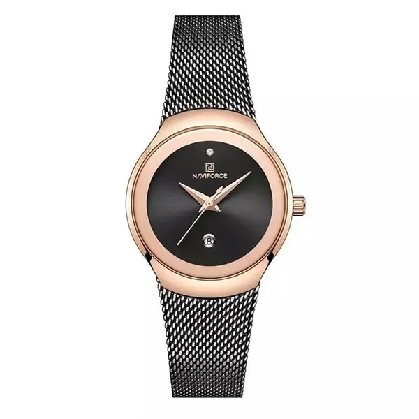 ساعت مچی عقربه ای زنانه نیوی فورس مدل NF5004-BL-RG