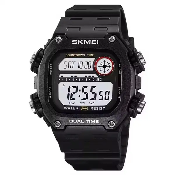 ساعت مچی دیجیتال اسکمی مدل 2126SIBK - 2