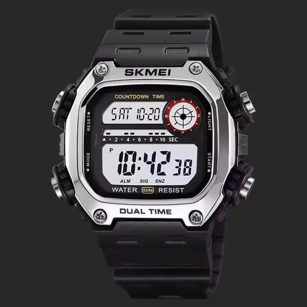 ساعت مچی دیجیتال اسکمی مدل 2126SIBK - 5