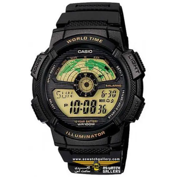 ساعت مچی دیجیتالی  کاسیو مدل AE-1100W-1BVDF - 6