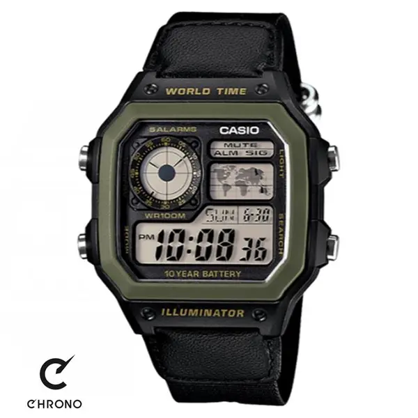 ساعت مچی دیجیتالی  کاسیو مدل AE-1200WHB-1BVDF