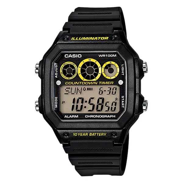 ساعت مچی دیجیتالی کاسیو AE-1300WH-1AVDF - 6
