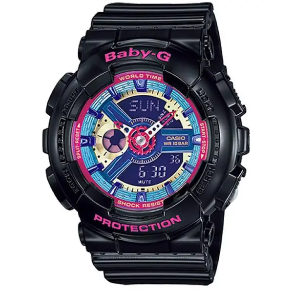 ساعت مچی عقربه ای دخترانه و پسرانه کاسیو Casio Baby G BA 112 1ADR