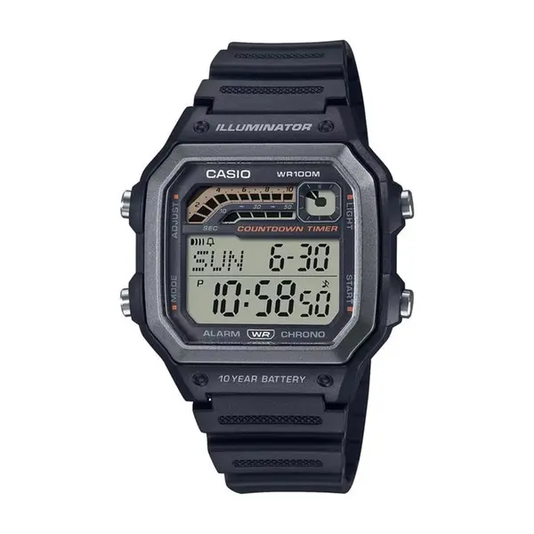 ساعت مچی مردانه کاسیو مدل CASIO-WS-1600H-1AVDF