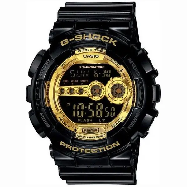ساعت مچی دیجیتالی مردانه کاسیو جی شاک GD-100GB-1DR - 2