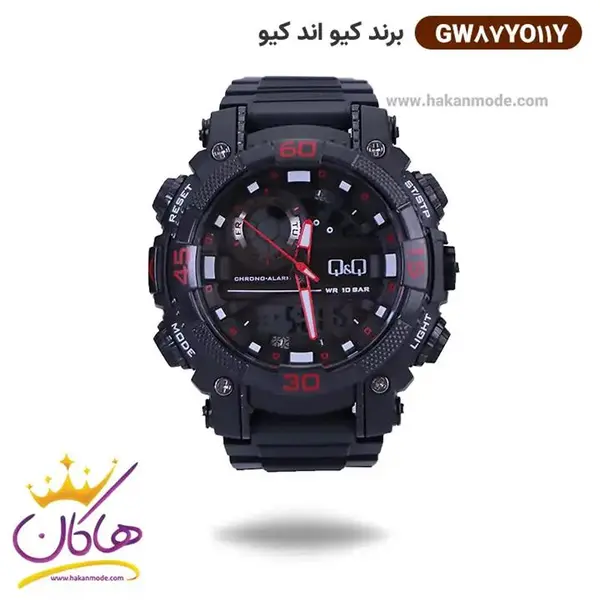 ساعت مچی دیجیتال مردانه کیو اند کیو مدل GW87J011Y