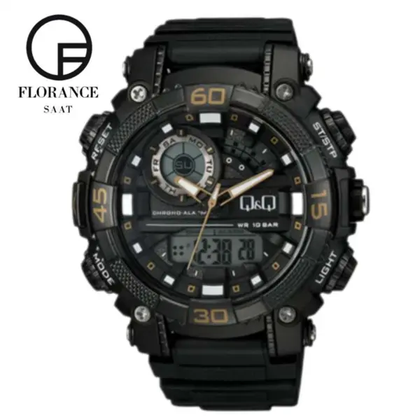 ساعت مچی دیجیتال مردانه کیو اند کیو مدل GW87J013Y - 4