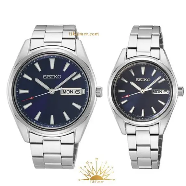 ست ساعت مچی عقربه ای زنانه و مردانه سیکو مدل SUR341P1 SUR353P1