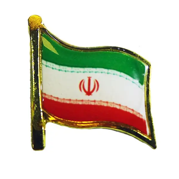 بج سینه طرح  پرچم ایران - 2