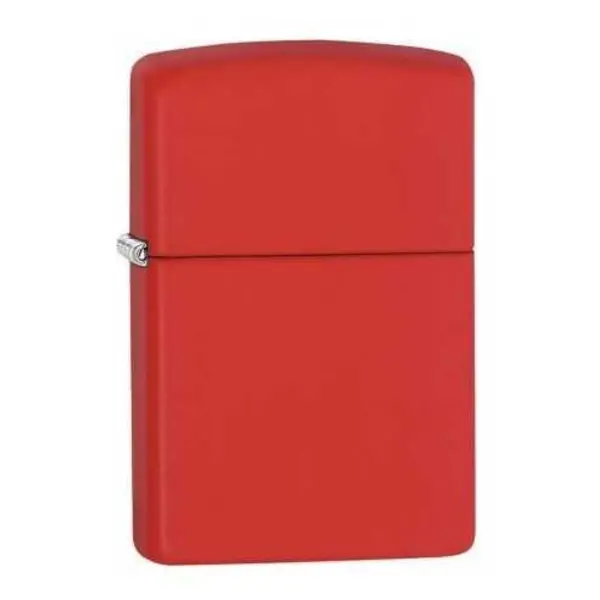 فندک زیپو مدل Regular Red Matte  کد 233 - 4