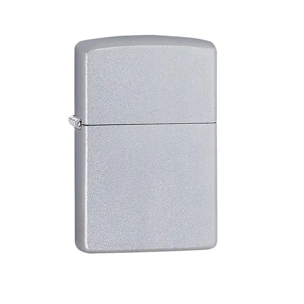 فندک اورجینال بنزینی زیپو مدل Zippo 205 SATIN CHROME - 2
