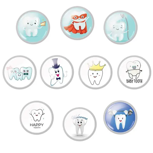 پیکسل مدل مسواک زدن دندون دندونی کد 08 مجموعه 10 عددی