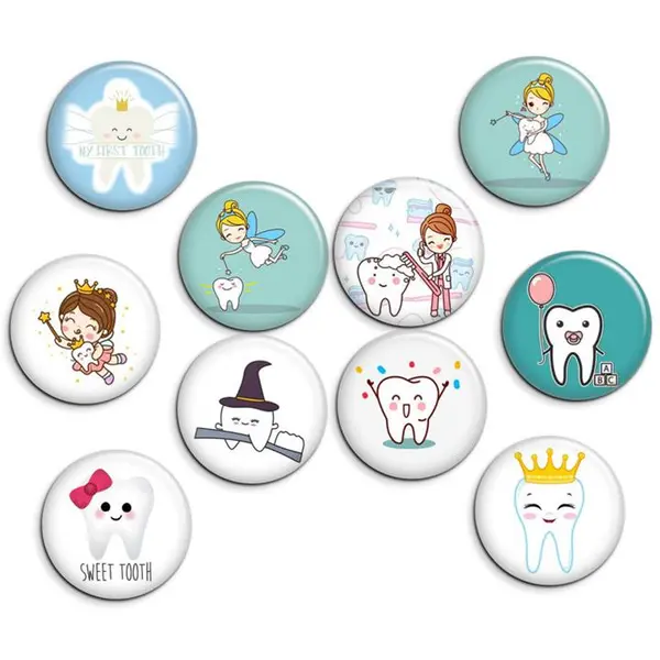 پیکسل پرمانه طرح جشن دندونی کد pmg.6667 مجموعه 10 عددی