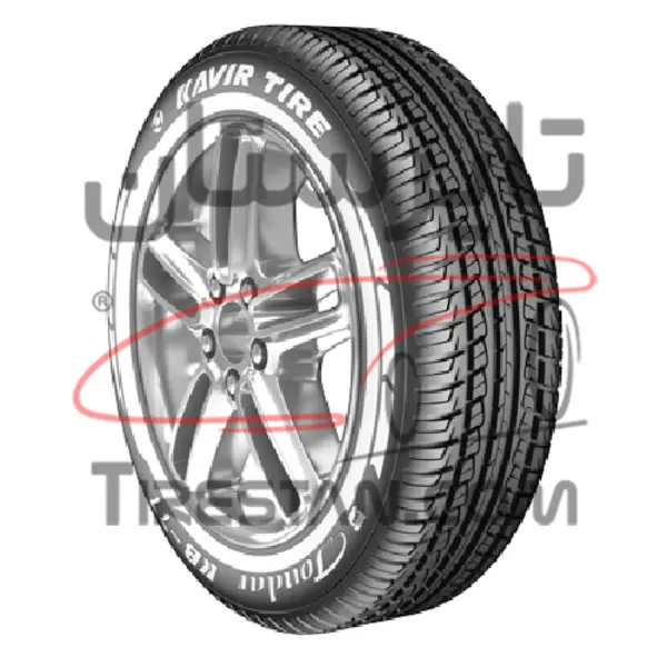 لاستیک خودرو کویر تایر 205/60R15 گل KB77