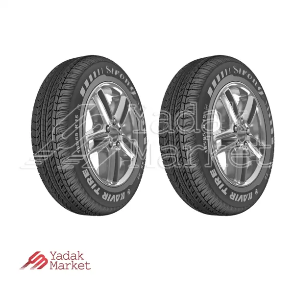 لاستیک خودرو کویر تایر 205/60R15 گل KB77