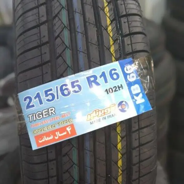 لاستیک خودرو کویر تایر  215/65R16 گل Tiger KB66
