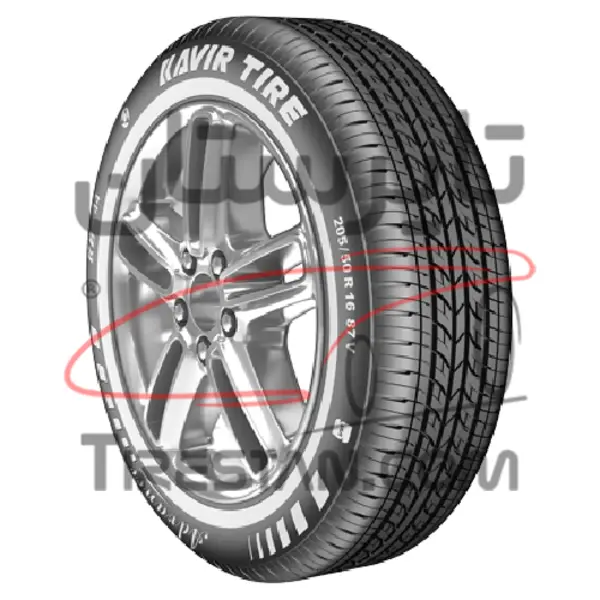 لاستیک خودرو کویر تایر مدل KB44 سایز 205/50 R16