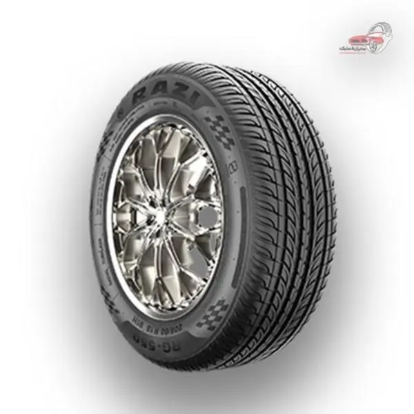 لاستیک خودرو رازی مدل RG550 سایز 205/60R14 - 5