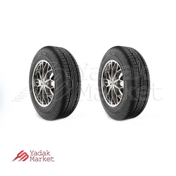 لاستیک خودرو یزد تایر مدل SUN سایز 165/65R13