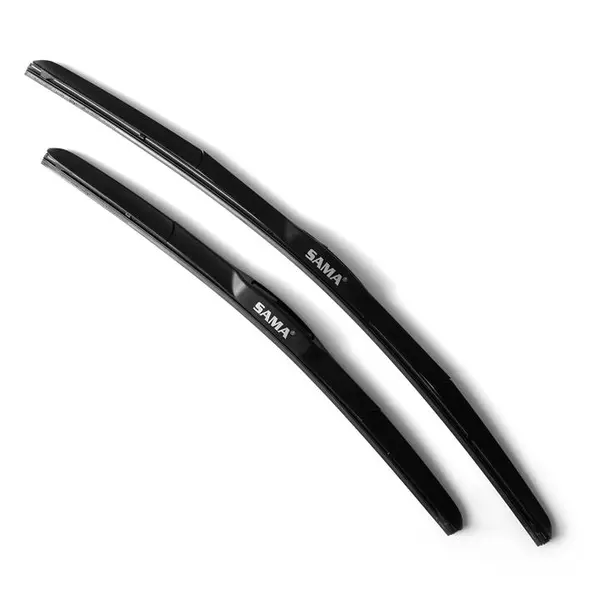 تیغه برف پاک کن ساما وایپر بلید مدل هیبرید مناسب برای هیوندای آزرا قدیم بسته دو عددی