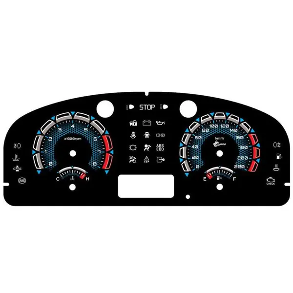 صفحه کیلومتر خودرو مدل زنبوری مناسب برای پژو 405